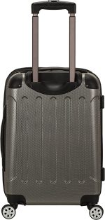Rockland London Hardside Spinner Wheel Luggage, Mint, Carry-On 20-Inch - Image 3